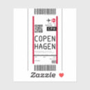 Suche nach kopenhagen aufkleber Wanderlust