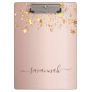 Suche nach sterne klemmbrett Rose gold