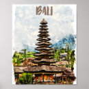 Suche nach bali poster Vintage reise