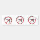 Suche nach verbrechen autoaufkleber Gewehr