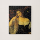 Suche nach vintage frau puzzle Portrait