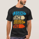Suche nach legende seit 1963 tshirts Jahre