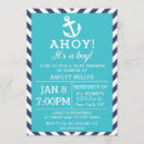 Suche nach türkis zickzack einladungen Junge