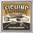 Suche nach vintage fishing poster Retro