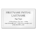 Suche nach nagel technologie visitenkarten Nageltechniker