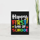 Suche nach first day of school karten Schule