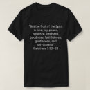 Suche nach früchte des geistes tshirts Geduld