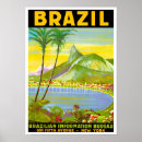 Suche nach brasil poster Vintag