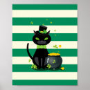 Suche nach schwarzer hut poster Katze