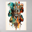 Suche nach afrikanische malerei poster Melanin