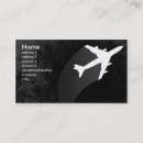 Suche nach flugzeug visitenkarten Flugbegleiter