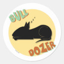 Suche nach bulldozer aufkleber Stier
