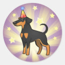 Suche nach doberman aufkleber Niedlich