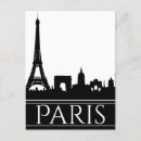 Suche nach schwarz weiß paris postkarten Modern
