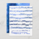 Suche nach musiker einladungen Blau