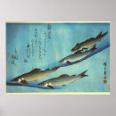 Suche nach japanische fische poster Vintag
