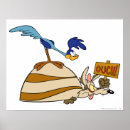 Suche nach road runner poster Wile e coyote