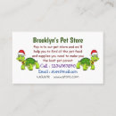 Suche nach schildkröten visitenkarten Cartoon