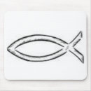 Suche nach jesus fische mousepads Christlich