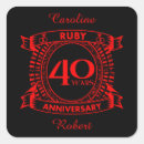 Suche nach rubin aufkleber 40 jahre