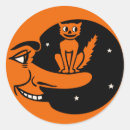 Suche nach katzen mond aufkleber Vintag
