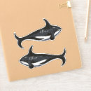 Suche nach orca aufkleber Niedlich