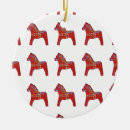 Suche nach dala pferd ornamente Rot