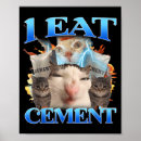 Suche nach zement poster Ich esse zement