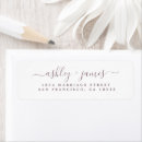 Suche nach lila hochzeit rücksende aufkleber Moderne typografie