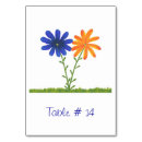 Suche nach blaue tischnummern tischkarten Blumen