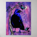 Suche nach raben baum poster Mond