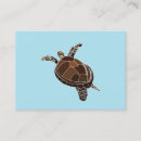 Suche nach turtle visitenkarten Ozean