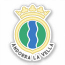 Suche nach andorra aufkleber Wappen