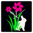Suche nach häschen wanduhren Blumen