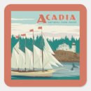 Suche nach acadia national park aufkleber Vintages reiseplakat
