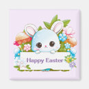 Suche nach niedlicher osterhase magnete Aquarell