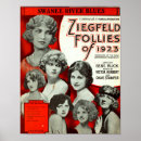 Suche nach ziegfeld poster Vintag