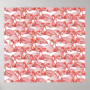 Suche nach flamingo muster poster Niedlich