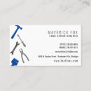 Suche nach maintenance visitenkarten Werkzeuge