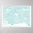 Suche nach world map poster Vintage