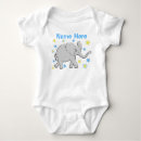 Suche nach grauer elefant babykleidung Personalisiert