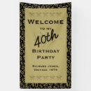 Suche nach fortieth banner Party