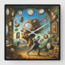 Suche nach surrealismus wanduhren Bunt