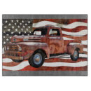 Suche nach lkw und schneidebrettchen Amerikanische flagge