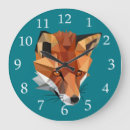 Suche nach foxes wanduhren Modern