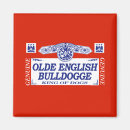 Suche nach englische bulldoggen magnete Hund