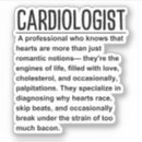 Suche nach kardiologe aufkleber Anatomisches herz