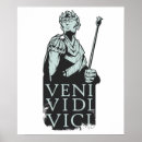 Suche nach veni vidi vici poster Julius caesar