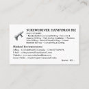 Suche nach handwerker visitenkarten Zimmermann