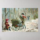 Suche nach vintager schlitten poster Schnee